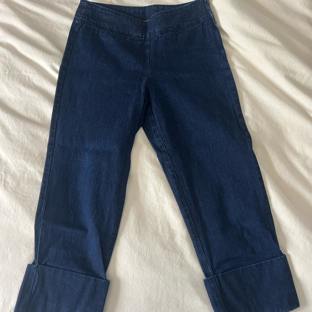 Vintage BCBG Women's Cropped Jeans